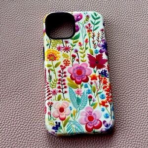 Embroidered Wild Flower Etsy IPhone 14 Case